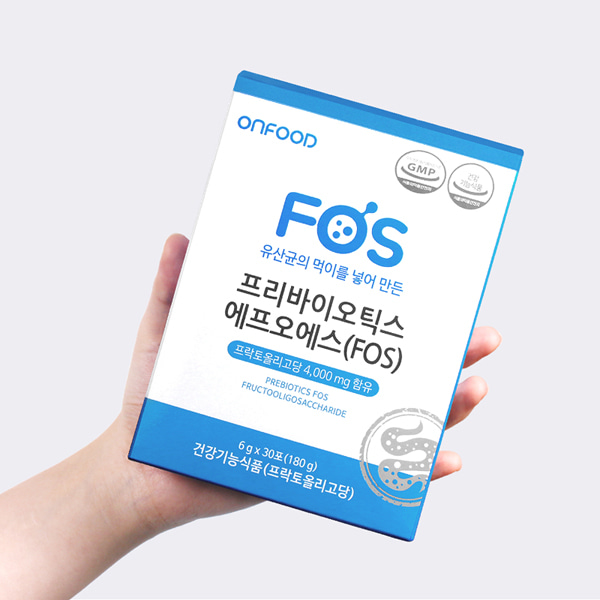 온푸드 프리바이오틱스 에프오에스FOS 분말 3박스 선물세트 (3개월분)